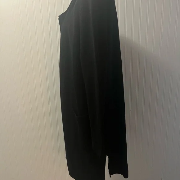 J. Crew Black Knit Sweater/Coat - Picture 4 of 8